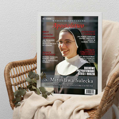 Personalizowany plakat „Apostolstwo” ze zdjęciem – wyjątkowy prezent religijny