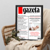 Personalizowany plakat „Gazeta Narodzinowa” ze zdjęciem – wyjątkowa pamiątka narodzin dziecka