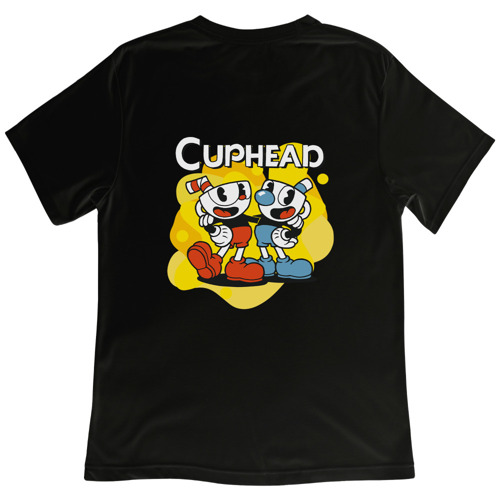 Koszulka z Nadrukiem Cuphead | Gamingowa Grafika