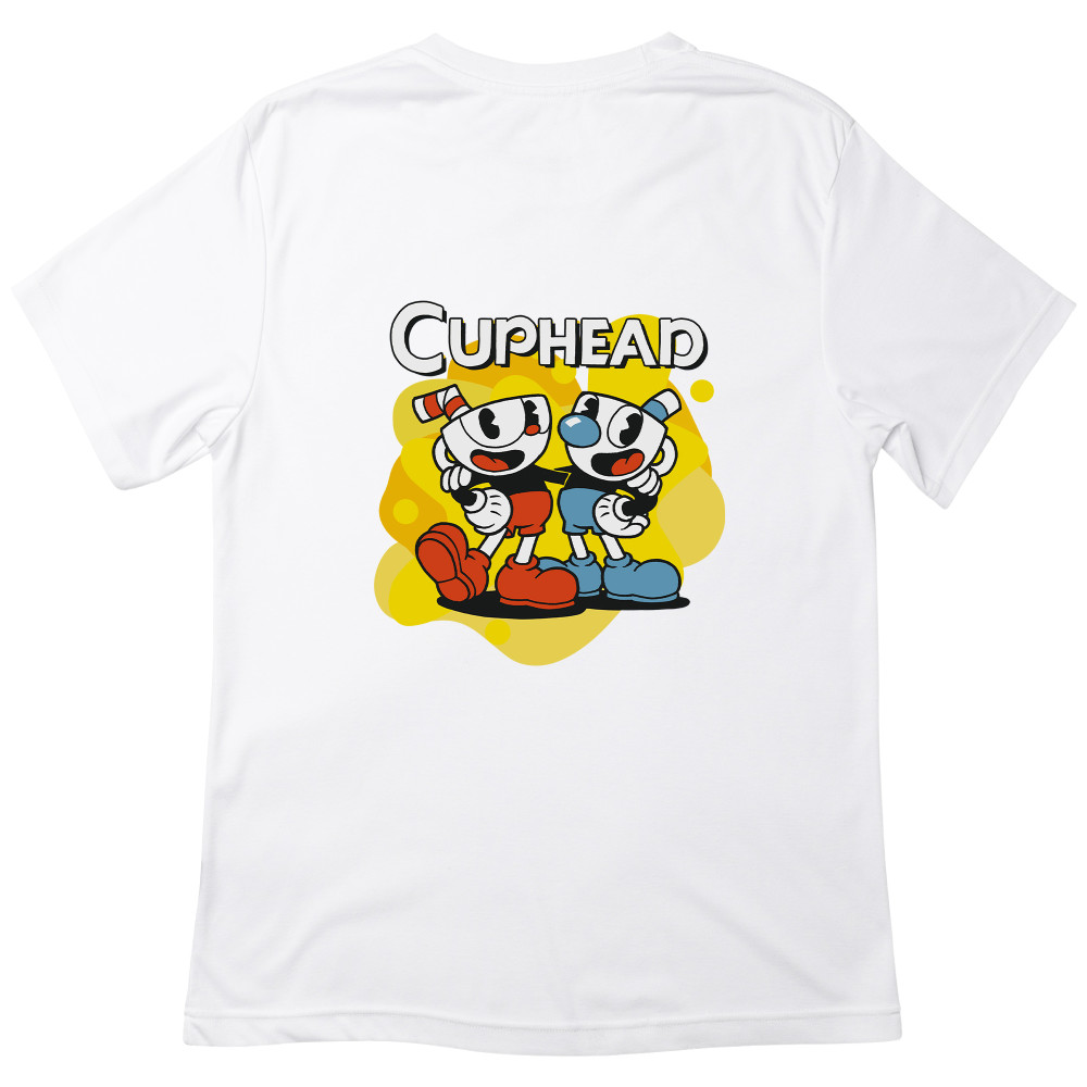 Koszulka z Nadrukiem Cuphead | Gamingowa Grafika
