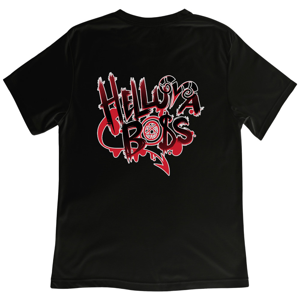 Koszulka z Nadrukiem Helluva Boss | Grafika z Kultowego Serialu Cartoon