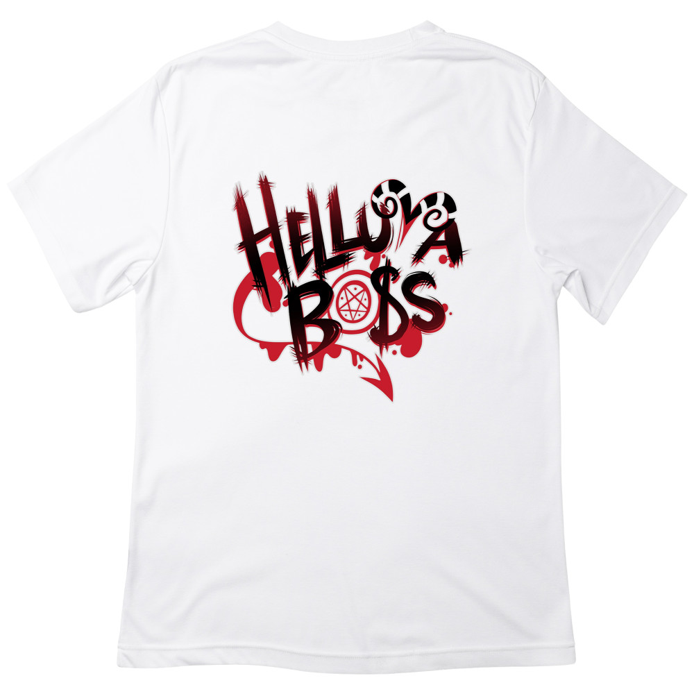 Koszulka z Nadrukiem Helluva Boss | Grafika z Kultowego Serialu Cartoon