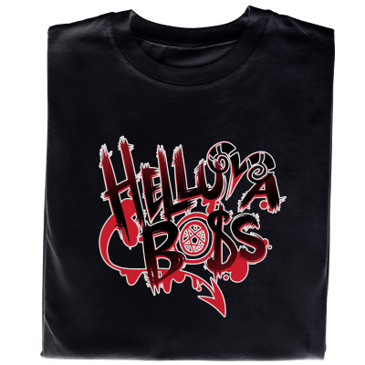 Koszulka z Nadrukiem Helluva Boss | Grafika z Kultowego Serialu Cartoon