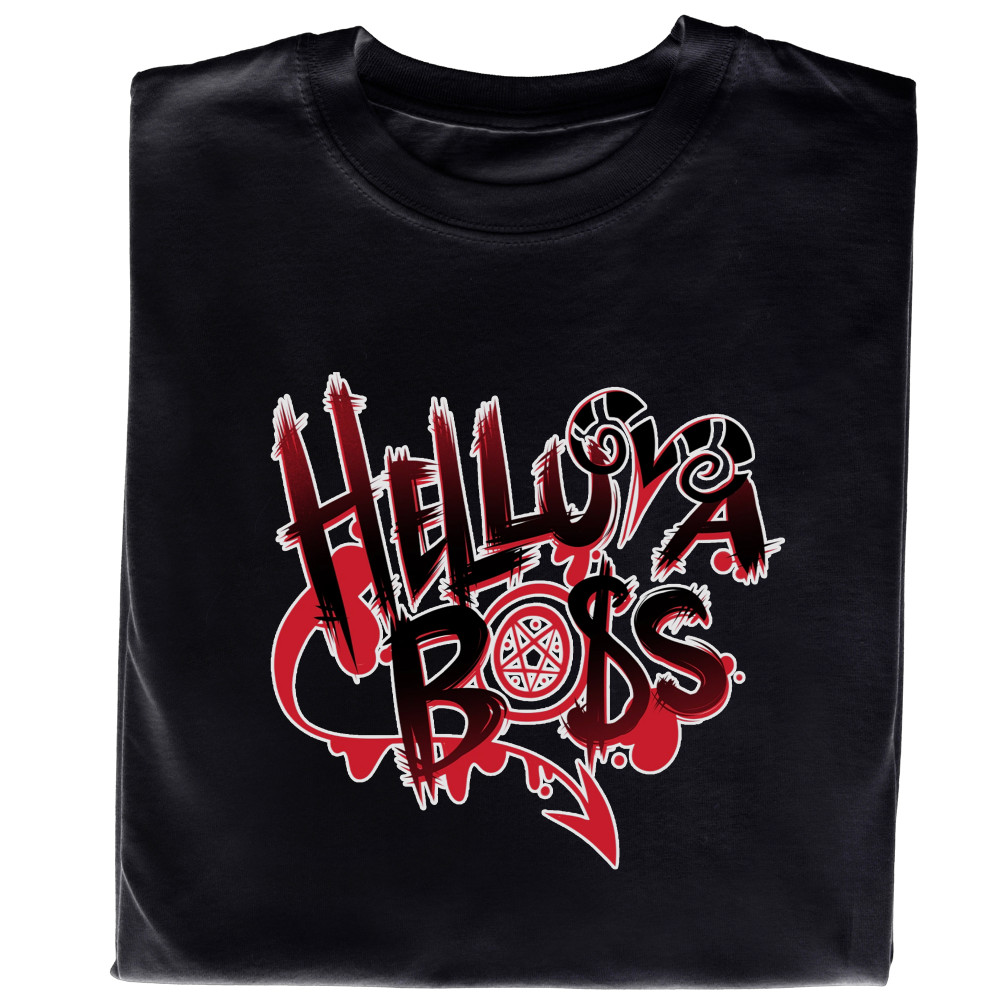 Koszulka z Nadrukiem Helluva Boss | Grafika z Kultowego Serialu Cartoon