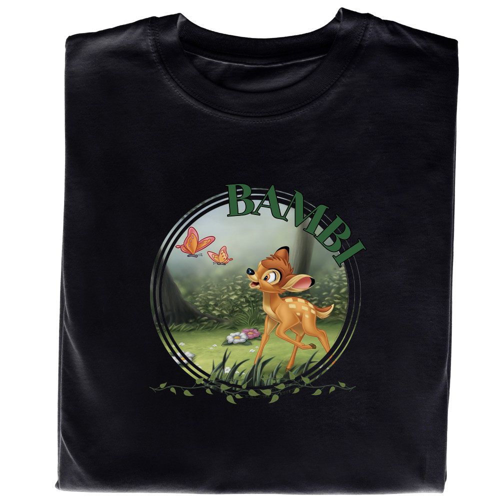 Koszulka z nadrukiem Bambi – idealna dla fanów bajek