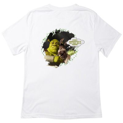 Koszulka z Nadrukiem Shrek | Zainwestuj w Tic-taki – Śmieszny Mem