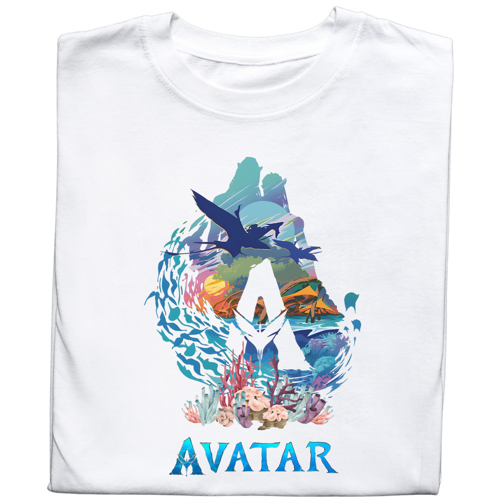 Koszulka z Nadrukiem Avatar | Istota Wody – Fantastyczna Grafika