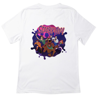 Koszulka z Nadrukiem Scooby-Doo | Kudłaty, Daphne, Fred i Velma – Bajka Cartoon