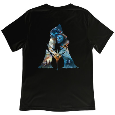 Koszulka z Nadrukiem Avatar | Jake Sully i Neytiri – Film Fantastyczny