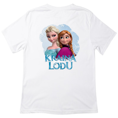 Koszulka z Nadrukiem Kraina Lodu | Elsa i Anna