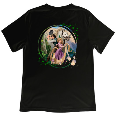 Koszulka z Nadrukiem Zaplątani | Roszpunka – Bajka