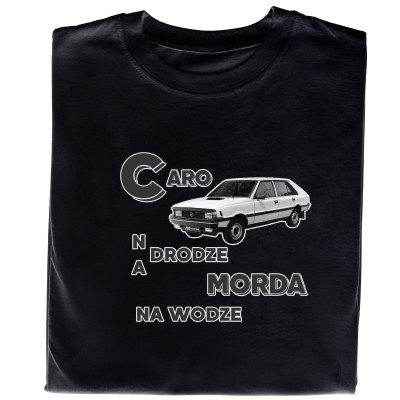 Koszulka z Nadrukiem Polonez Caro | Samochód i Motoryzacyjne Hobby