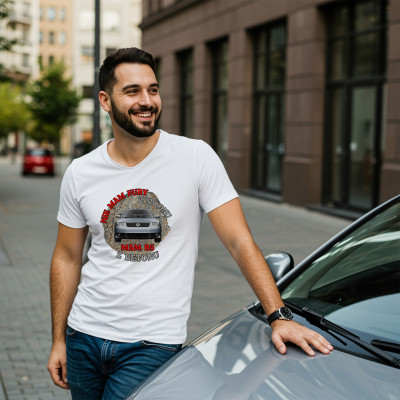 Koszulka z Nadrukiem Volkswagen B5 | Samochód i Motoryzacyjne Hobby