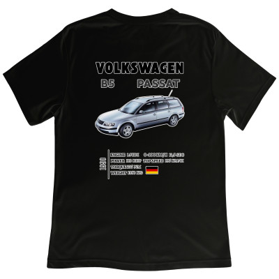 Koszulka z Nadrukiem Volkswagen B5 Passat | Samochód i Motoryzacyjne Hobby