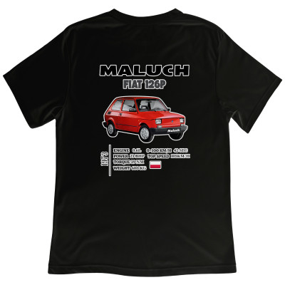 Koszulka z Nadrukiem Maluch | Fiat 126p – Samochód i Motoryzacyjne Hobby