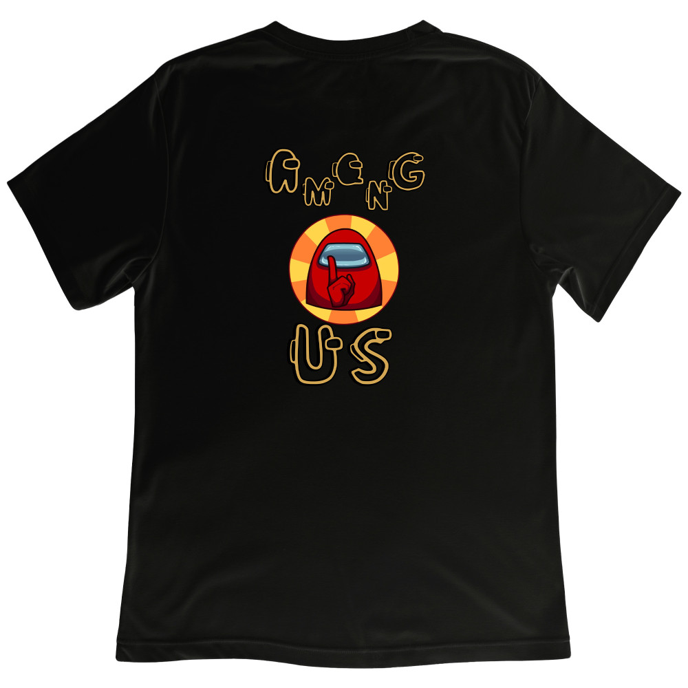 Koszulka z Nadrukiem Among Us | Gra Gaming – Sus Meme dla Gamera