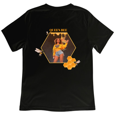 Koszulka z Nadrukiem Beyoncé | Pop Muzyka Queen Bee Slay