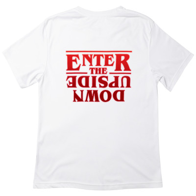 Koszulka z Nadrukiem Stranger Things | Upside Down – Eleven Serial