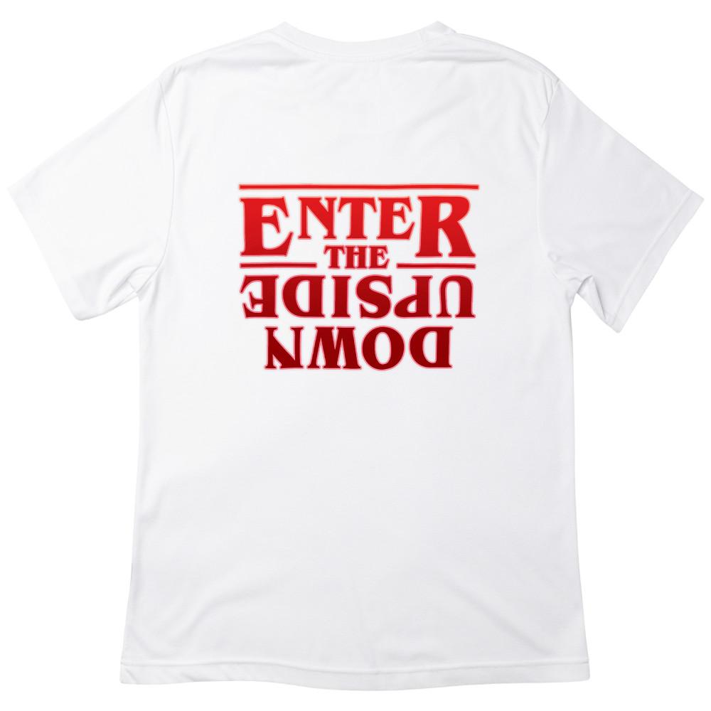 Koszulka z Nadrukiem Stranger Things | Upside Down – Eleven Serial