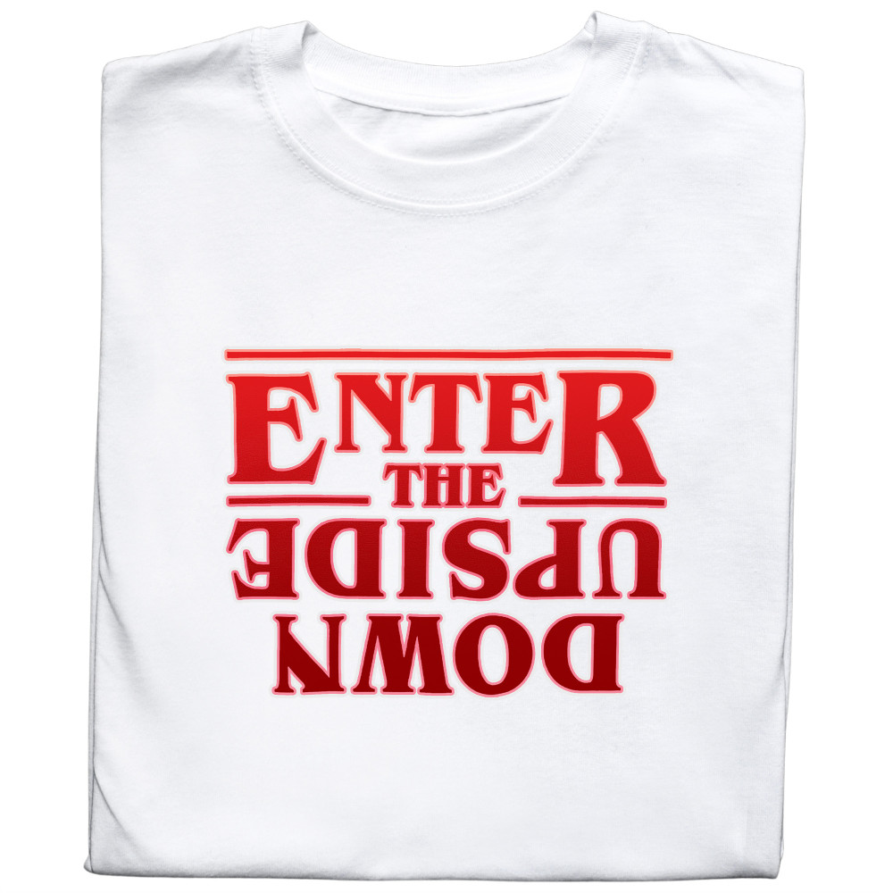 Koszulka z Nadrukiem Stranger Things | Upside Down – Eleven Serial