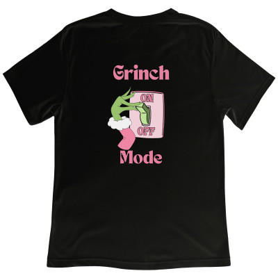 Koszulka z Nadrukiem Grinch Mode On | Świąteczny Prezent na Gwiazdkę