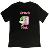 Koszulka z Nadrukiem Grinch Mode On | Świąteczny Prezent na Gwiazdkę