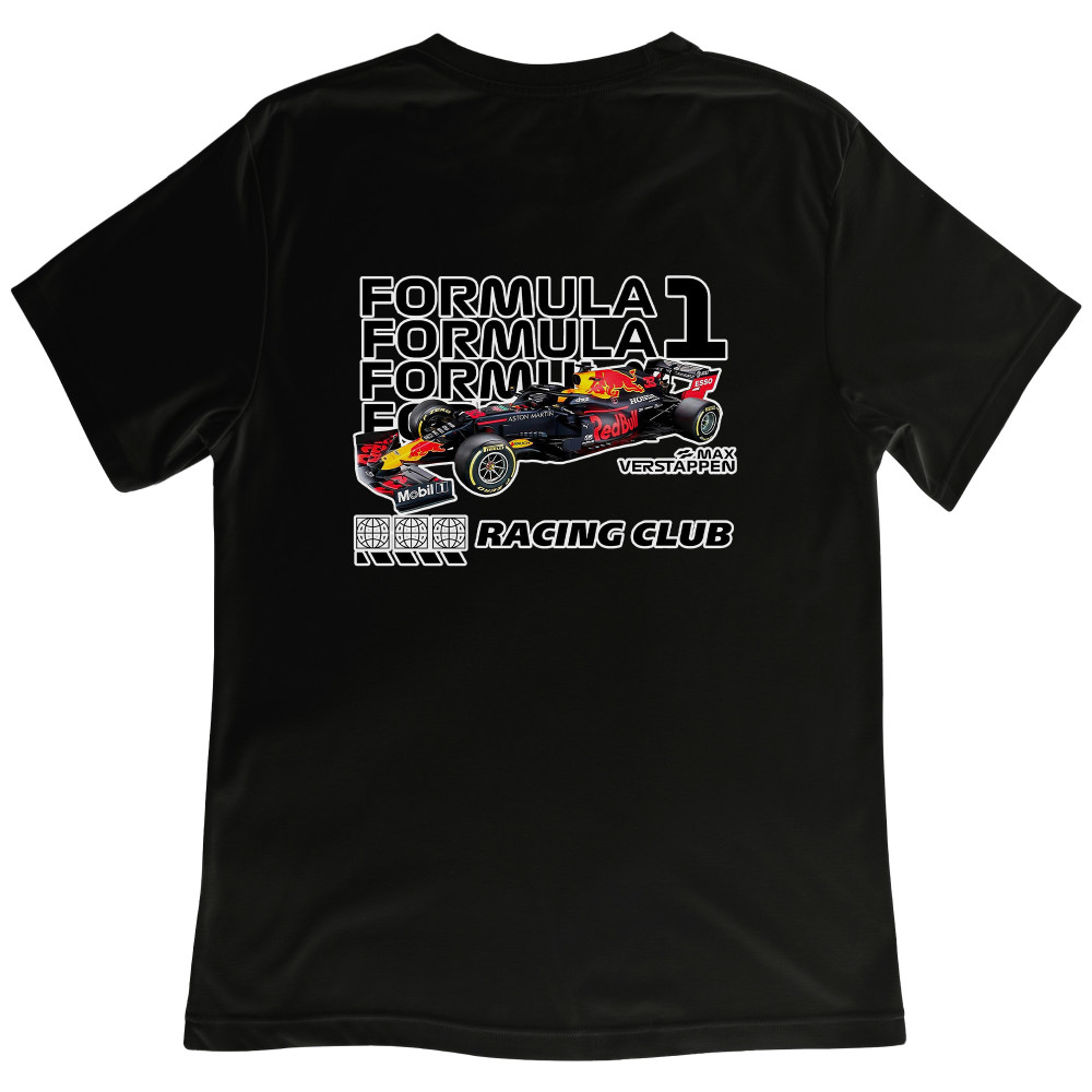 Koszulka z Nadrukiem Formuła 1 F1 | Verstappen Racing – Motorsport Prezent