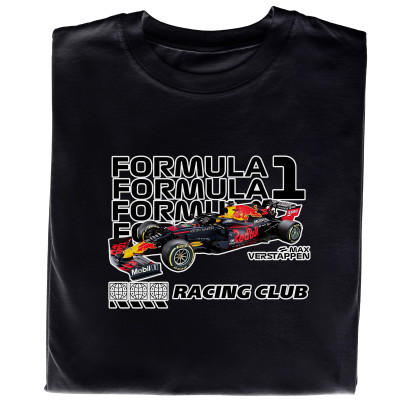 Koszulka z Nadrukiem Formuła 1 F1 | Verstappen Racing – Motorsport Prezent