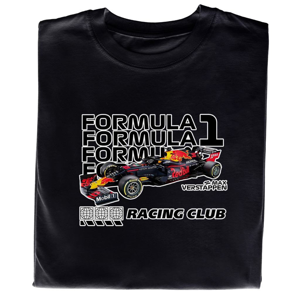 Koszulka z Nadrukiem Formuła 1 F1 | Verstappen Racing – Motorsport Prezent
