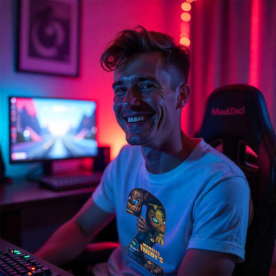 Koszulka z Nadrukiem FNaF 2 | Five Nights at Freddy's – Film i Gra