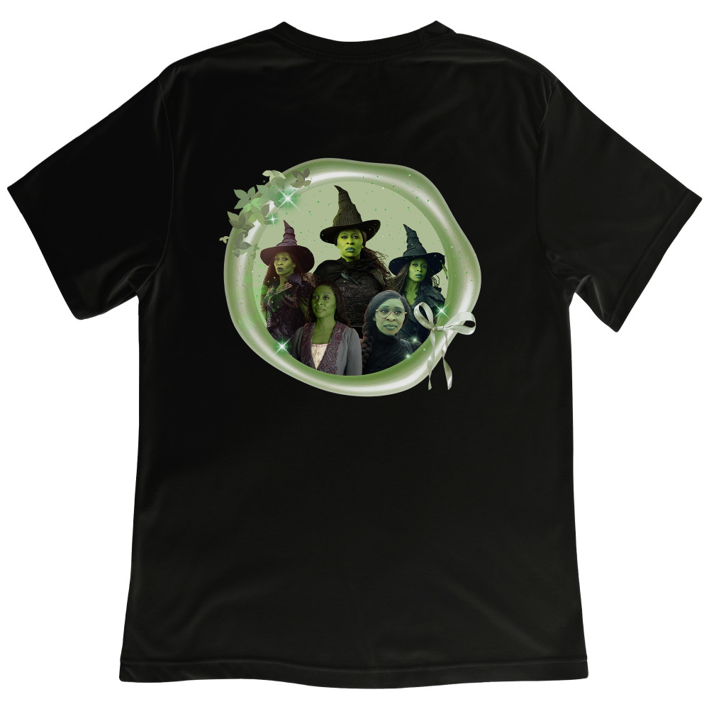 Koszulka z Nadrukiem Wicked | Elphaba – Cynthia Erivo, Film i Pop