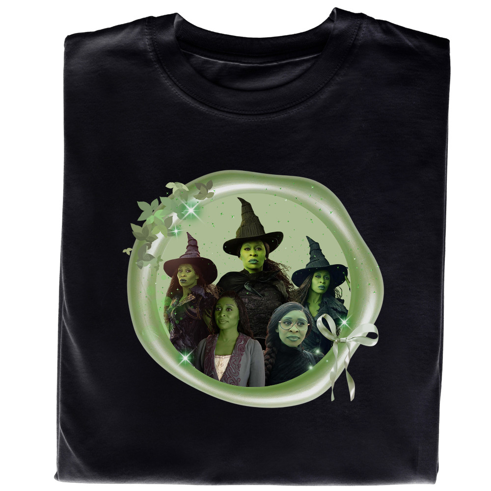 Koszulka z Nadrukiem Wicked | Elphaba – Cynthia Erivo, Film i Pop