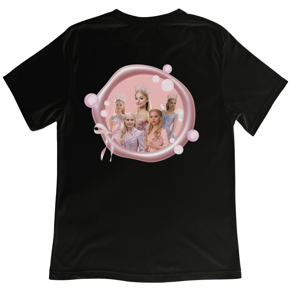 Koszulka z Nadrukiem Wicked | Glinda – Ariana Grande, Film i Pop