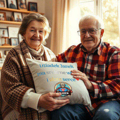 Poduszka dla Dziadka z imieniem – Super pomysł na prezent!