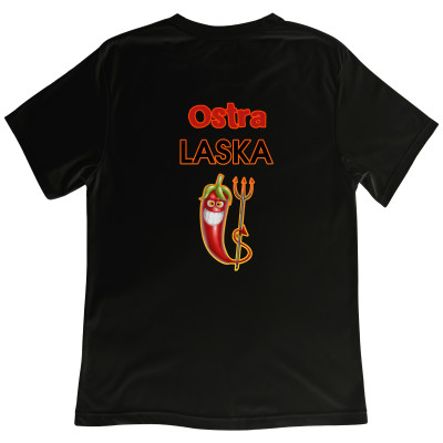 Koszulka z Nadrukiem „Ostra Laska” – Śmieszny Prezent na Walentynki i Urodziny