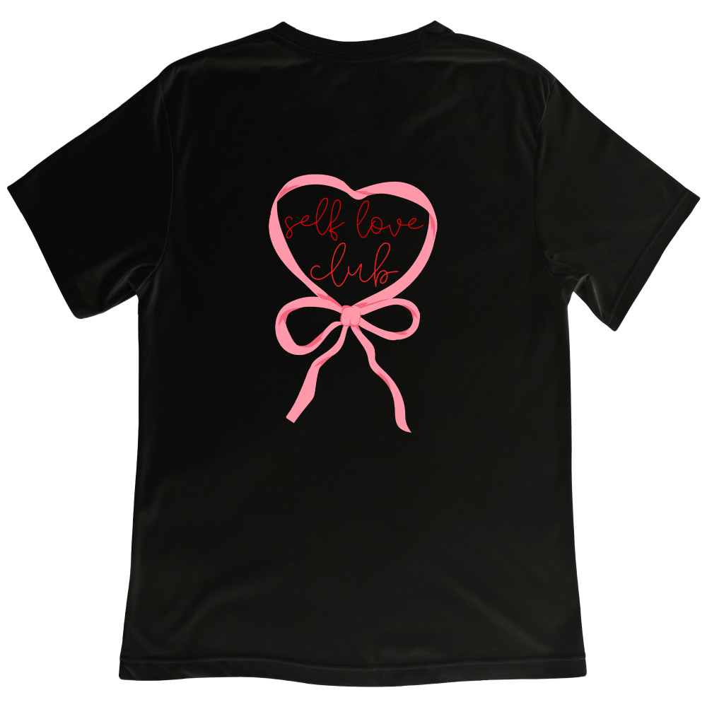 Koszulka z Nadrukiem „Self Love Club” – Śmieszny Prezent na Urodziny i Inne Okazje