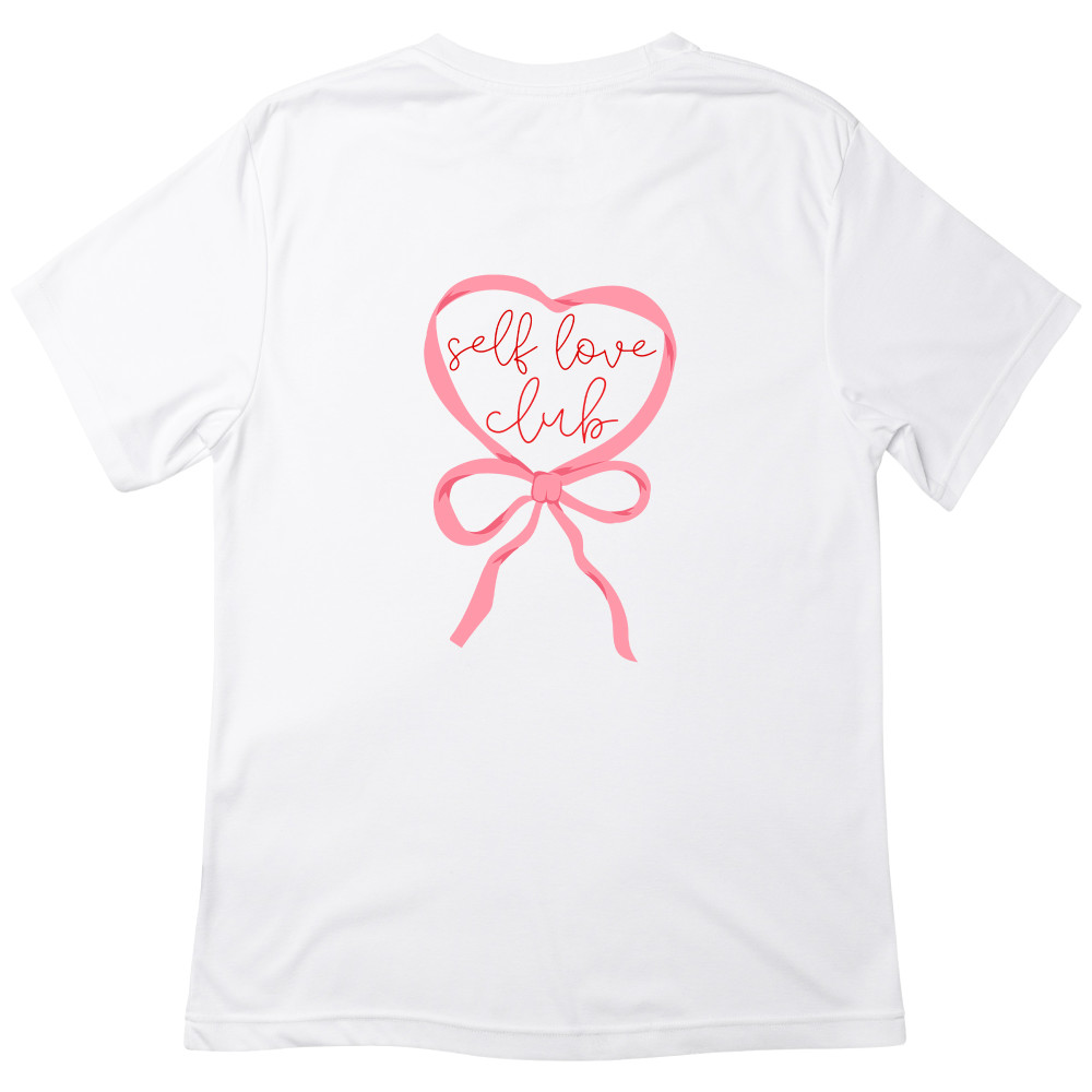 Koszulka z Nadrukiem „Self Love Club” – Śmieszny Prezent na Urodziny i Inne Okazje
