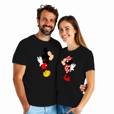 Koszulki dla Par – Myszka Miki i Minnie – Uroczy Prezent