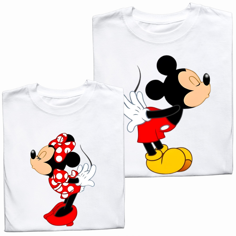 Koszulki dla Par – Myszka Miki i Minnie – Uroczy Prezent