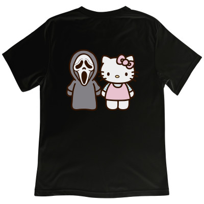 Koszulka z Nadrukiem Hello Kitty & Ghost Face – Unikalny Prezent na Każdą Okazję