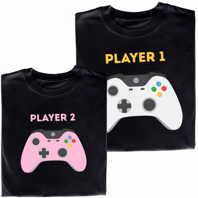 Koszulki dla Par – „Player & Gamer” – Śmieszny Pomysł na Prezent