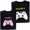 Koszulki dla Par – „Player & Gamer” – Śmieszny Pomysł na Prezent