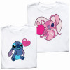 Koszulki dla Par – „Stitch i Angel” – Idealny Prezent dla Zakochanych