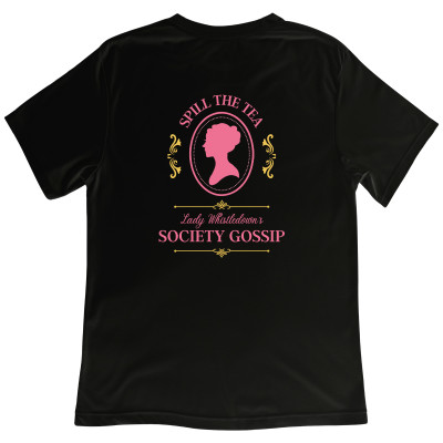 Koszulka z Nadrukiem „Lady Whistledown” – Stylowy Prezent