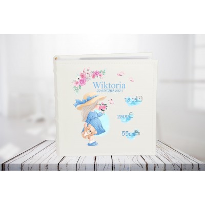 Album metryczka dziewczynka