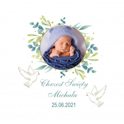 Album ze zdjęciem Pamiątka Chrztu Świętego