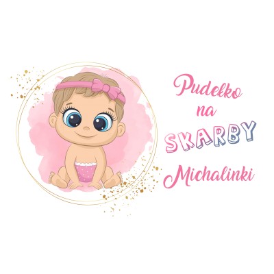 Personalizowane drewniane pudełko