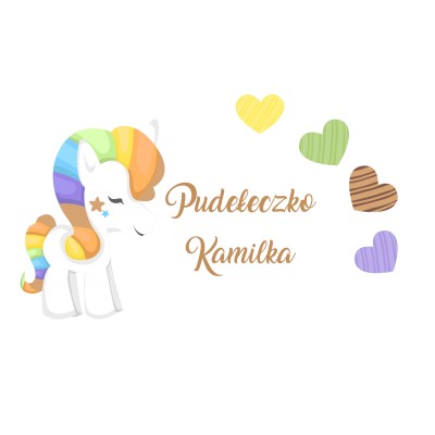 Personalizowane drewniane pudełko
