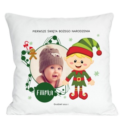 Foto Poduszka z Twoim Zdjęciem – wyjątkowy prezent na Święta