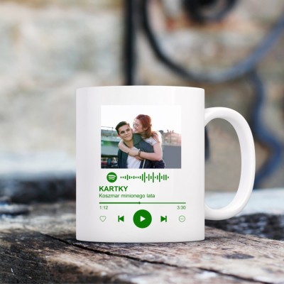 Spotify kubek ze zdjęciem...